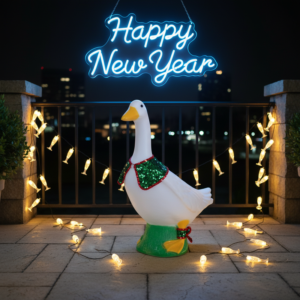 Charming 17" Baby Goose Outdoor Decor