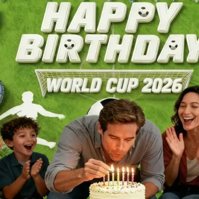 2026 World Cup Soccer Birthday Party Decorations Set