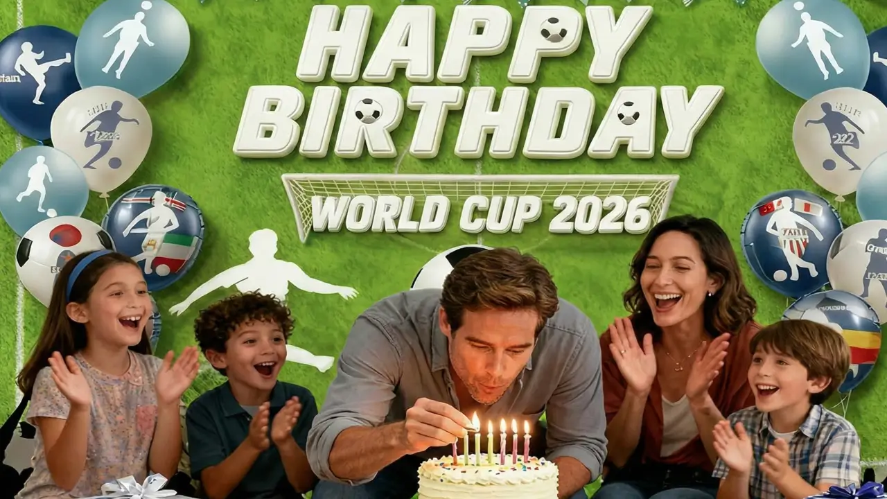 2026 World Cup Soccer Birthday Party Decorations Set