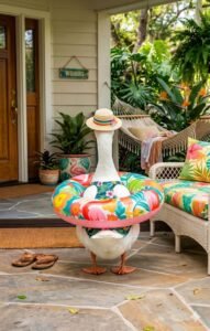 summer Hawaiian porch goose outfits