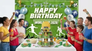 soccer party decorations