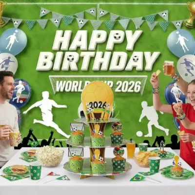 soccer party decorations