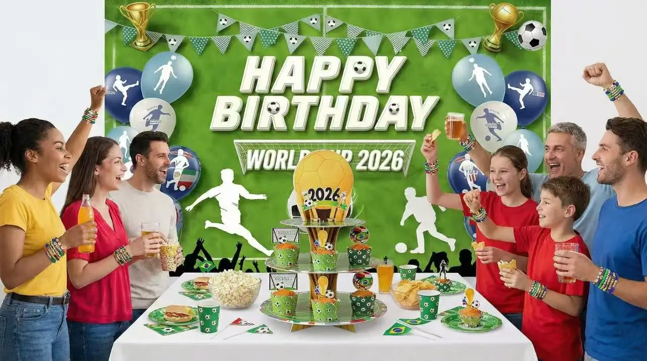 soccer party decorations