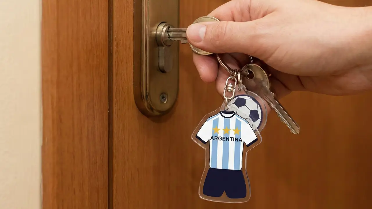 world cup keyring