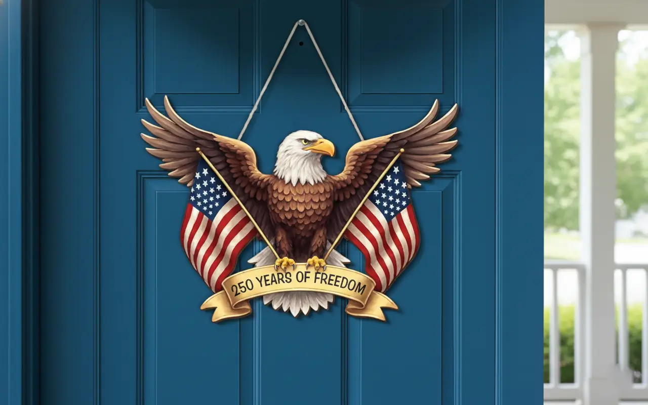 50th Anniversary Independence Day Decor