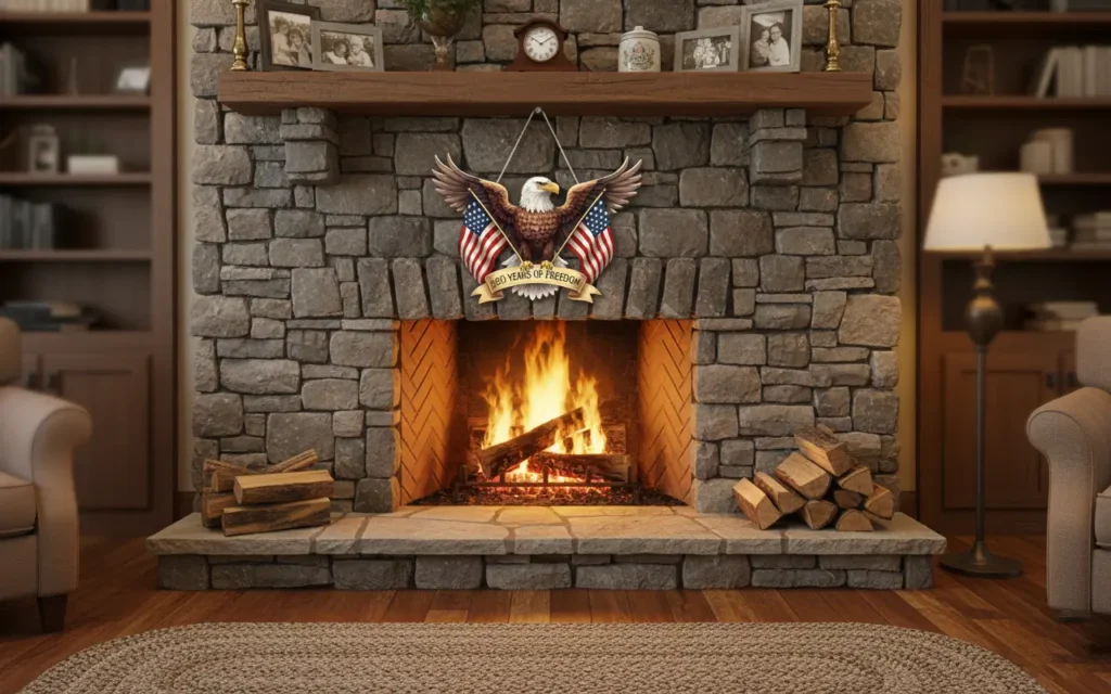 America Eagle Door Sign