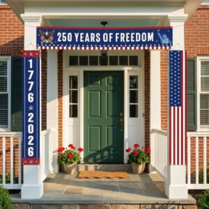 Historic USA 250th Anniversary Porch & Party Banner Set