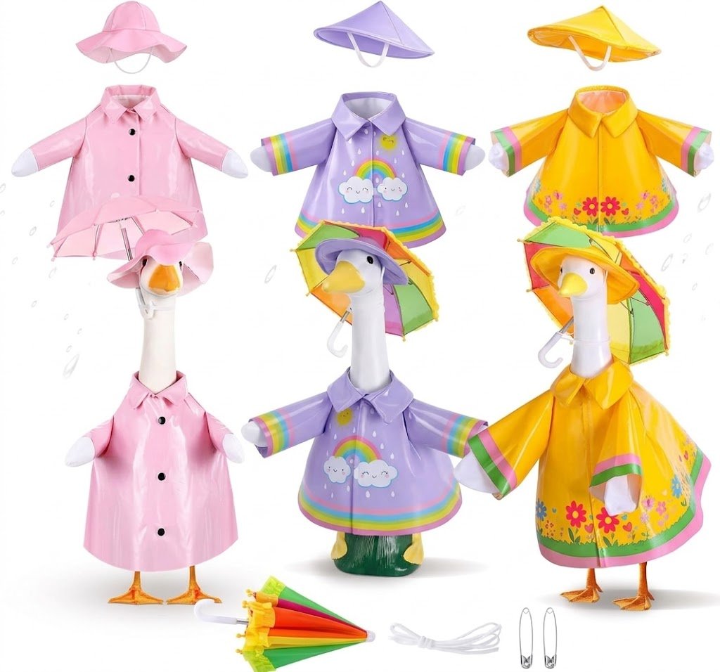 porch goose raincoat