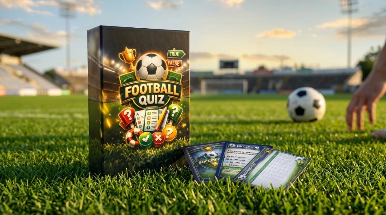 Soccer Trivia Card Game