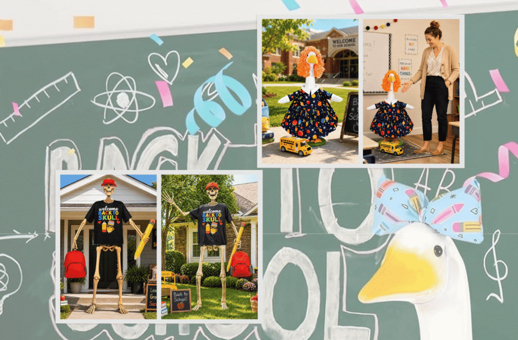 Back-to-school decoration