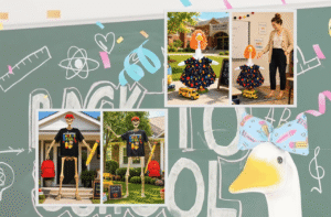Back-to-school decoration
