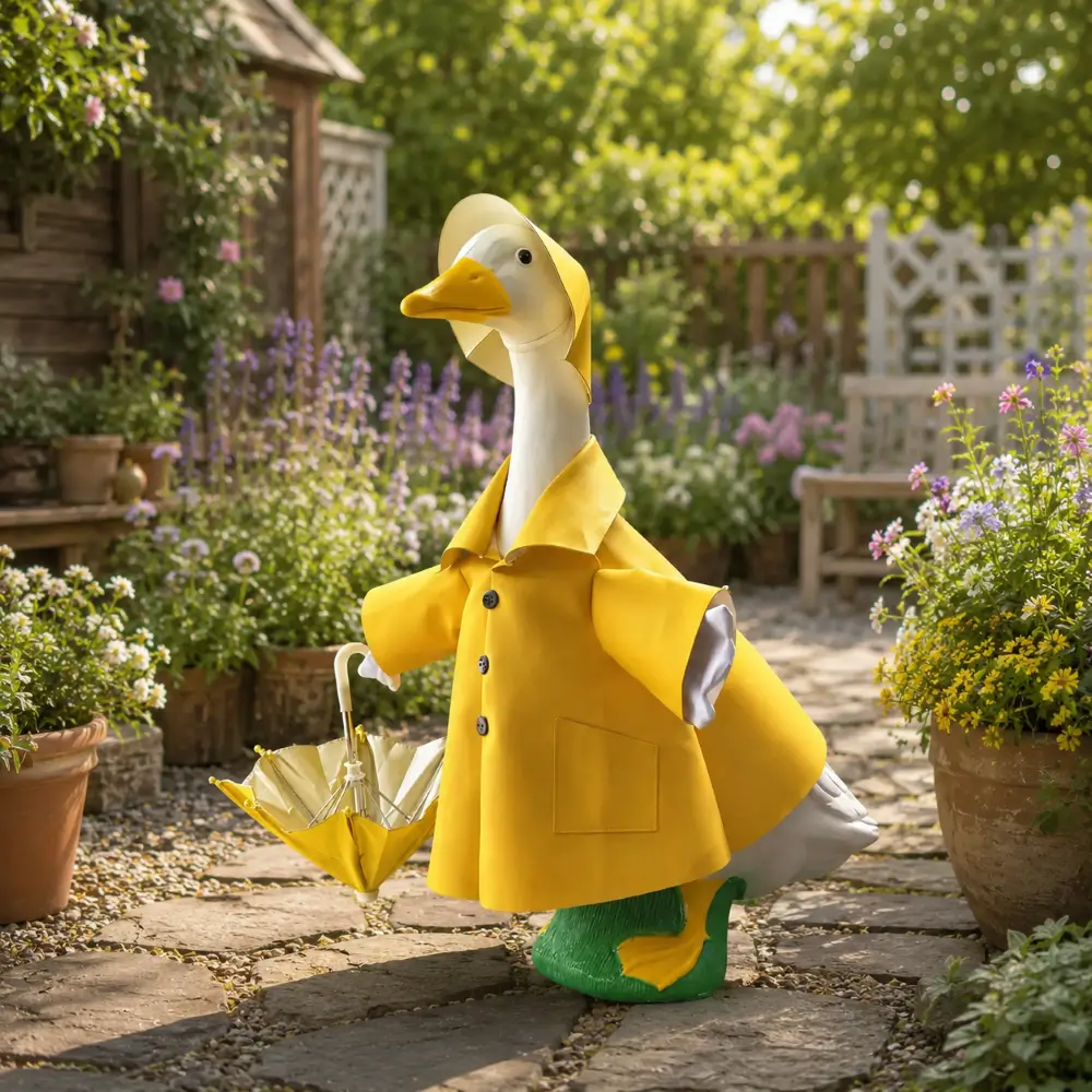 Raincoat Goose Outfits