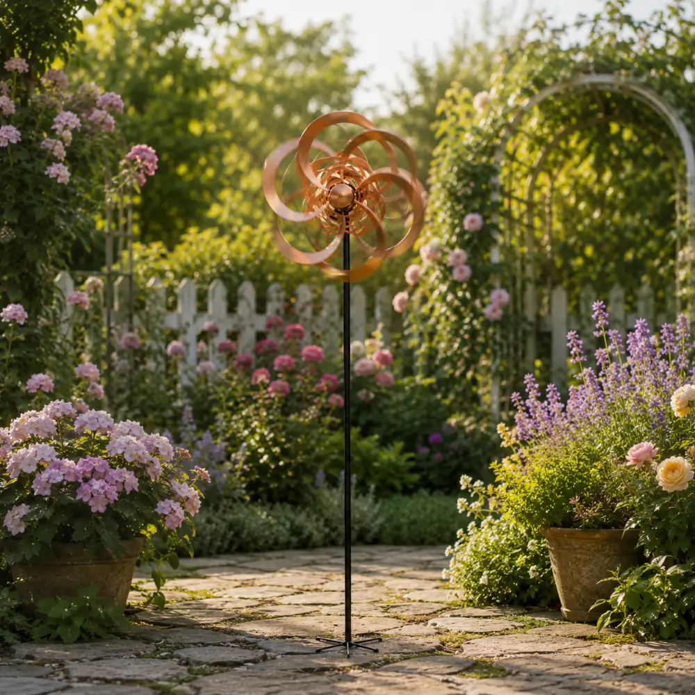 metal wind spinner diy